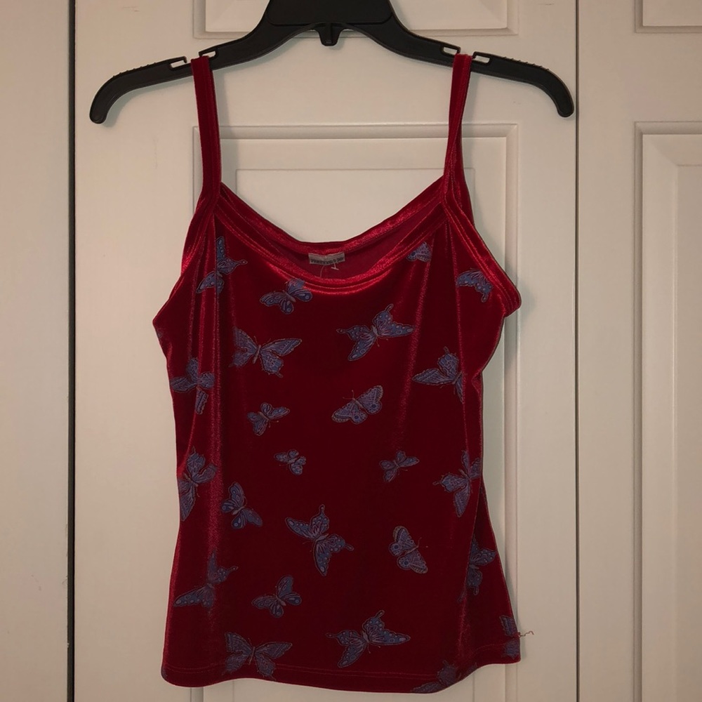 90s VINTAGE BUTTERFLY CAMI 🦋